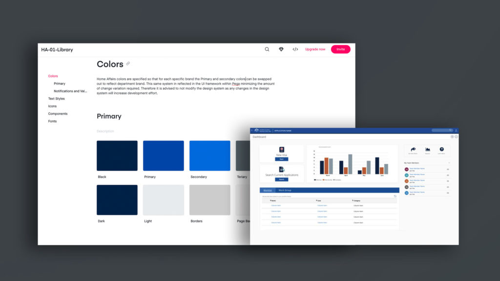 Design System and Seizure management Application